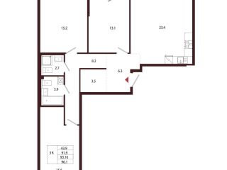 Продается 3 комн. квартира фото Санкт-Петербург