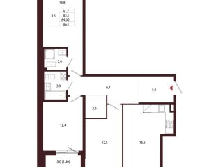 Продам трехкомнатную квартиру фото Санкт-Петербург