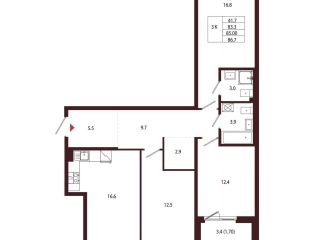 Продам трехкомнатную квартиру фото Санкт-Петербург