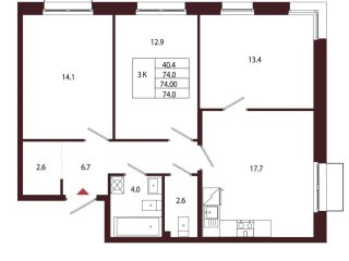 Продается 3 комнатная квартира фото Санкт-Петербург