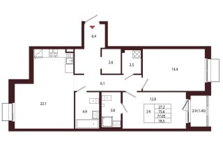 Продам двухкомнатную квартиру фото Санкт-Петербург
