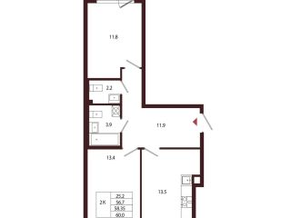 Продам 2 комнатную квартиру фото Санкт-Петербург