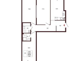 Продается 3 комнатная квартира фото Санкт-Петербург