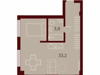 Продается студия рассрочка в рассрочку фото 3 Волгоград