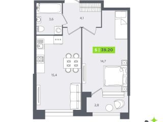 Продам однокомнатную квартиру фото 3 Санкт-Петербург