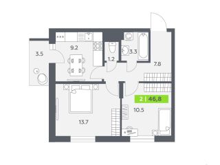 Продается 2 комн. квартира фото 3 Санкт-Петербург