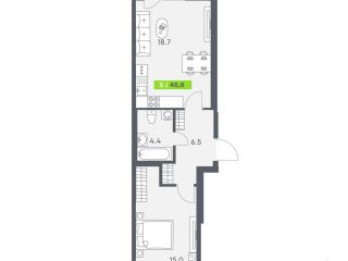 Продам однокомнатную квартиру фото 4 Санкт-Петербург