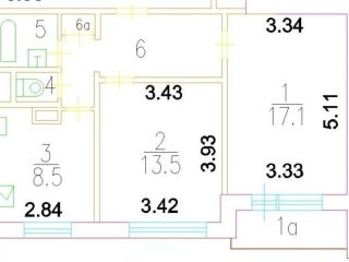 Продается 2 комнатная квартира с мебелью фото 12 Москва