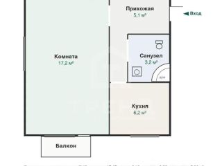 Продам 1 комнатную квартиру новые трубы красивый фото 11 Санкт-Петербург