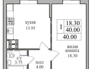 Продается однокомнатная квартира есть документы фото 11 Санкт-Петербург