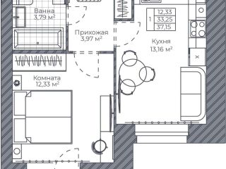 Продам однокомнатную квартиру с газовым отоплением рассрочка фото Ярославль