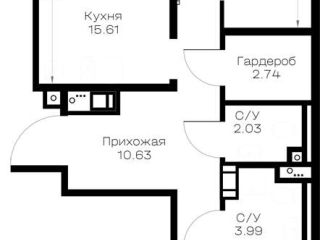 Продается 2 комн. квартира черновая отделка рассрочка фото Всеволожск