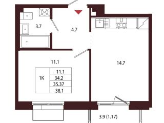 Продается 1 комн. квартира фото Санкт-Петербург