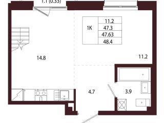 Продам 1 комнатную квартиру фото Санкт-Петербург