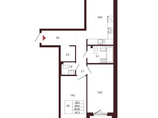 Продается 2 комн. квартира фото Санкт-Петербург