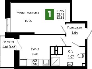 Продается однокомнатная квартира с мебелью рассрочка фото Ростов-на-Дону