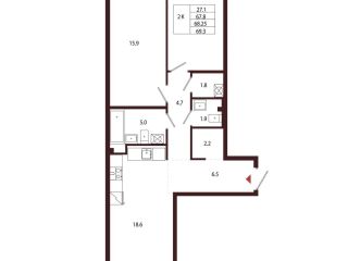Продается 2 комн. квартира фото Санкт-Петербург