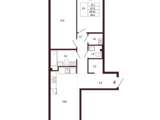 Продам двушку фото Санкт-Петербург
