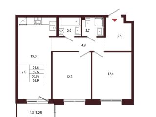 Продаю 2 комнатную квартиру фото Санкт-Петербург