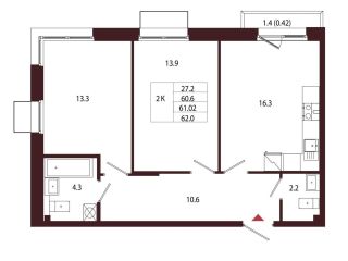 Продается 2 комн. квартира фото Санкт-Петербург