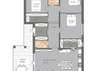 Продается кирпичный дом подключена канализация с коммуникациями фото 13 Железноводск