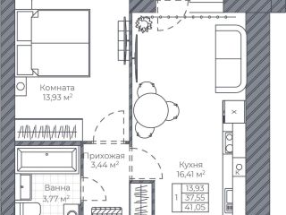 Продается 1 комн. квартира с газовым отоплением рассрочка фото Ярославль