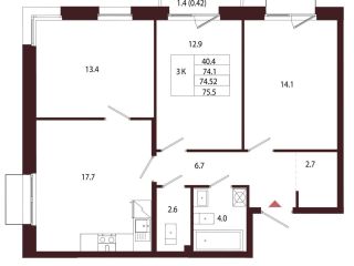 Продаю 3 комнатную квартиру фото Санкт-Петербург