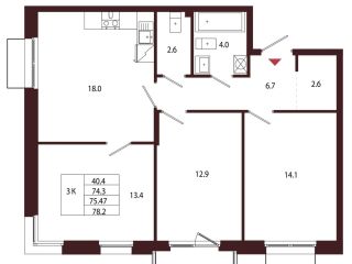 Продаю 3 комнатную квартиру фото Санкт-Петербург