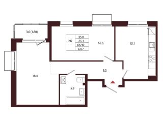 Продаю 2 комнатную квартиру фото Санкт-Петербург