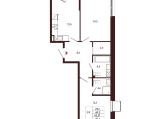 Продам 2 комнатную квартиру фото Санкт-Петербург