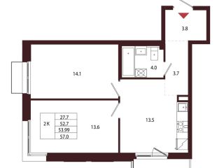 Продам 2 комнатную квартиру фото Санкт-Петербург