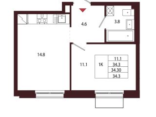 Продаю однокомнатную квартиру фото Санкт-Петербург