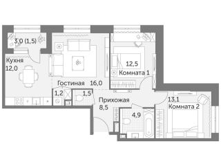 Продаю трехкомнатную квартиру фото 2 Москва