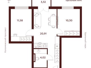 Продам двухкомнатную квартиру фото Санкт-Петербург
