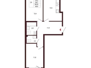 Продается 2 комн. квартира фото Санкт-Петербург