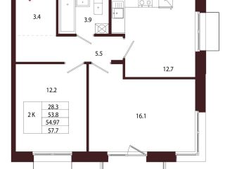 Продается 2 комнатная квартира фото Санкт-Петербург