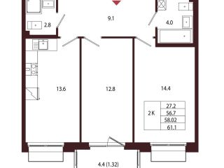 Продаю 2 комнатную квартиру фото Санкт-Петербург