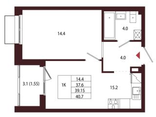 Продам 1 комнатную квартиру фото Санкт-Петербург