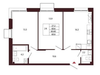Продается 2 комн. квартира фото Санкт-Петербург
