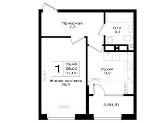 Продам однокомнатную квартиру видеонаблюдение рассрочка фото Аксай