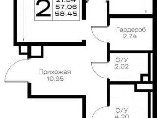 Продается двухкомнатная квартира рассрочка черновая отделка фото Всеволожск
