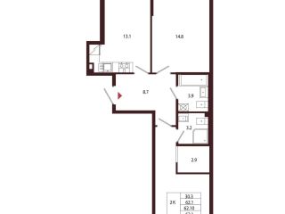Продается 2 комн. квартира фото Санкт-Петербург