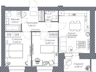 Продам двухкомнатную квартиру рассрочка с газовым отоплением фото Ярославль