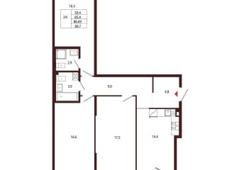 Продам 3 комнатную квартиру фото Санкт-Петербург