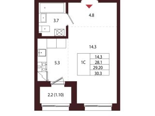 Продам 1 комнатную квартиру фото Санкт-Петербург