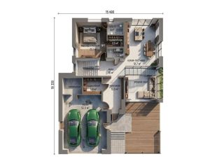 Продам блочный дом с коммуникациями панорамные окна фото 21 Москва