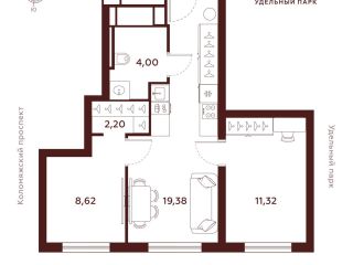 Продается 2 комнатная квартира фото Санкт-Петербург