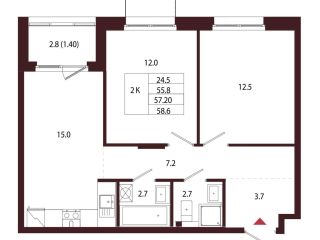 Продается 2 комнатная квартира фото Санкт-Петербург