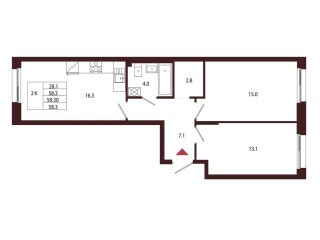 Продается 2 комнатная квартира фото Санкт-Петербург