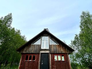 Продам деревянный дом под индивидуальное жилищное строительство с плодоносящим садом фото Псков
